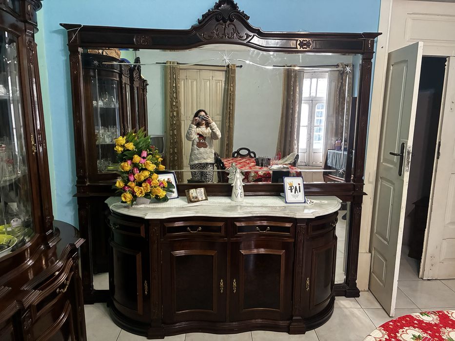 Moveis sala madeira macica