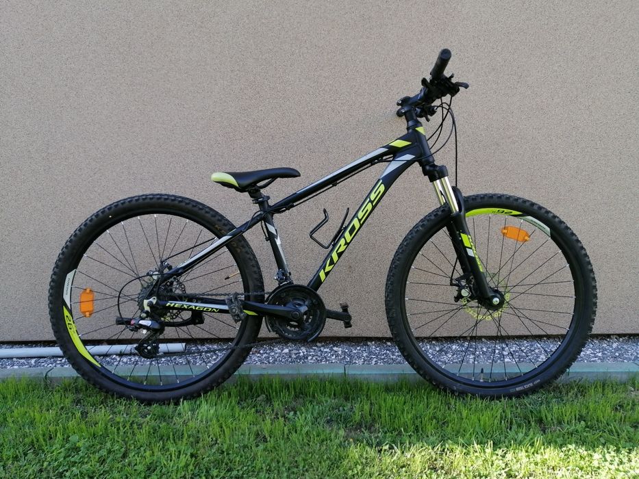 Kross hexagon 3.0 limonkowy xs