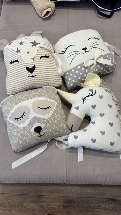 М’які бортики в дитяче ліжечко