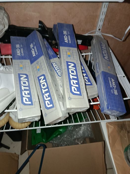 Електроди патон топ 2.5кг у пачці