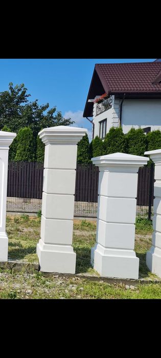 Murki Stylowe,Ogrodzenia Betonowe,Słupki Dworkowe,Słup Boniowany