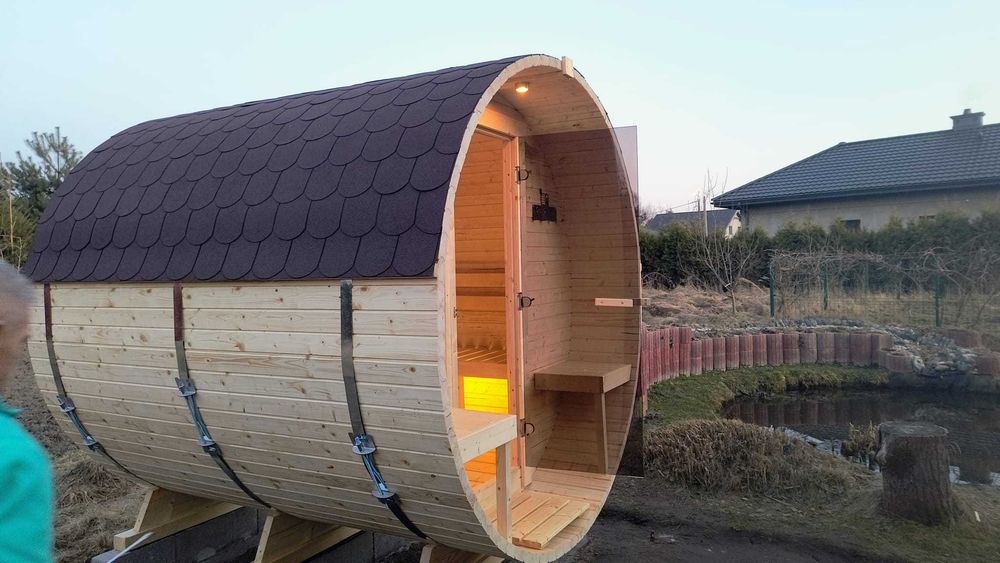 Sauna Ogrodowa BECZKA 2,35