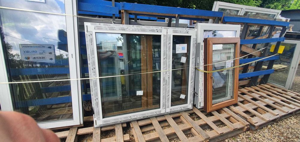 OKNA PCV wyprzedaż! 85X160 240X160 DUŻE