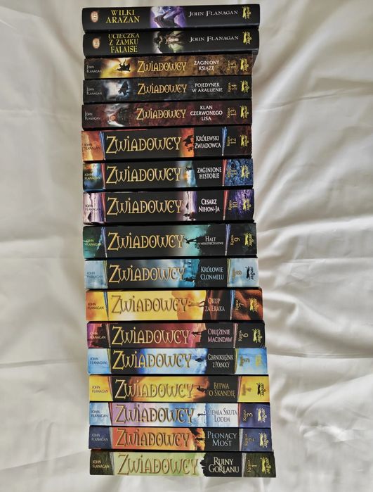 Seria Zwiadowcy od cz. 1 do 18
