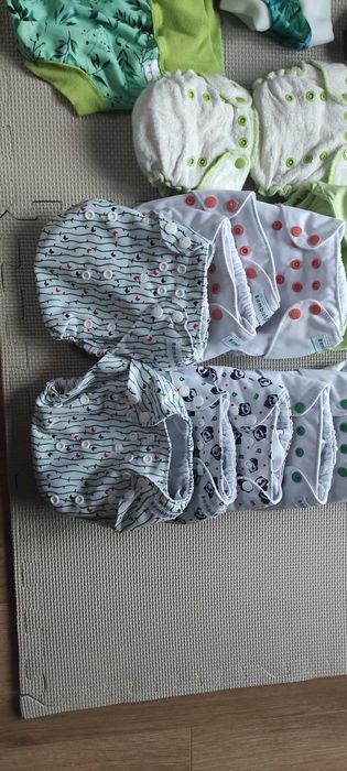 Wielki zestaw pieluch wielorazowych