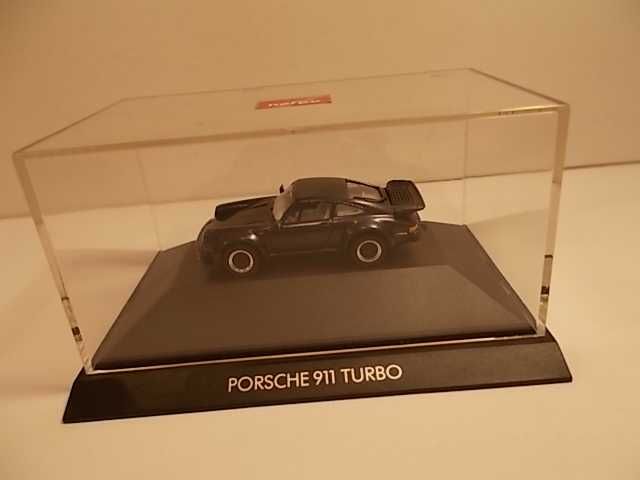 1:87 herpa - porsche 911 turbo granatowy metalik