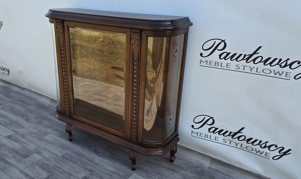 Witryna stylowa Chippendale