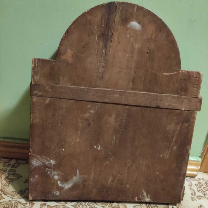 Икона 19 века Господь вседержитель с предстоящими