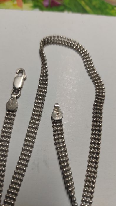 Łańcuszek kuleczki Italy pr.925