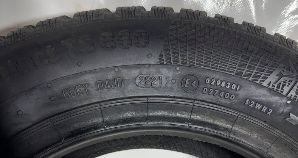 2x 155/70r13 Continental WinterContact TS860 75T 2021