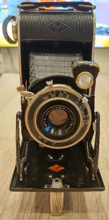 Aparat fotograficzny Billy Record AGFA anastigmat jgestar 7.7