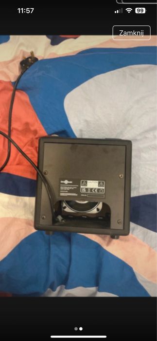 gitara elektryczna + wzmacniacz + pasek + pokrywka