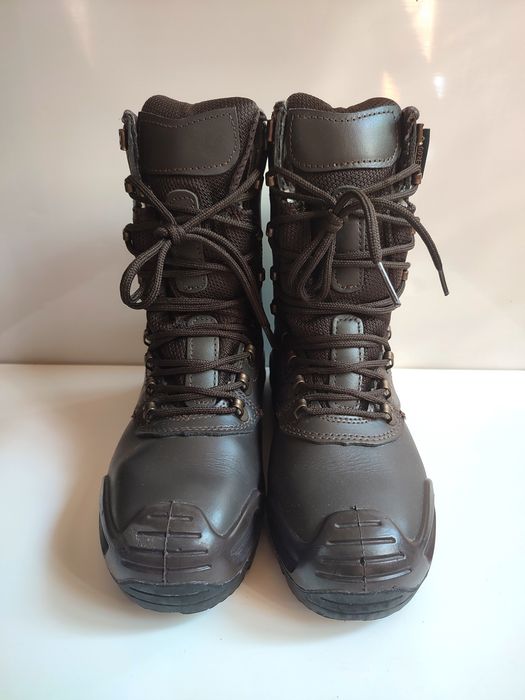 кожаные боевые ботинки берцы термо gore-tex / 36р - стопа 22,5см