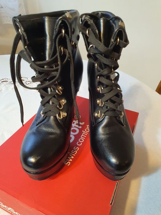 Botki ocieplane wysokie