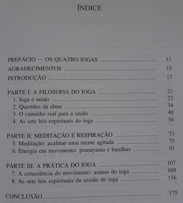As Sete Leis Espirituais do Ioga de Deepak Chopra e David Simon