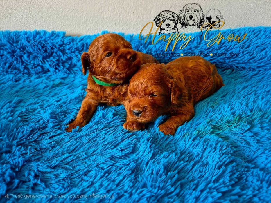 Cockapoo F1b red  idealny pies rodzinny