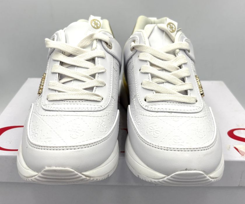 ‼️Nowe oryginalne sneakersy GUESS Marlyn białe 40 AZ 183 buty damskie