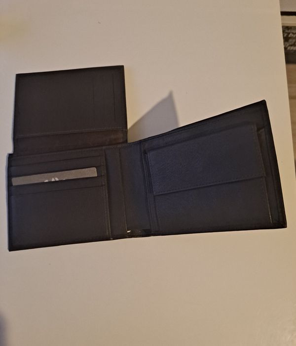 Skórzany portfel męski Timberland, nie używany