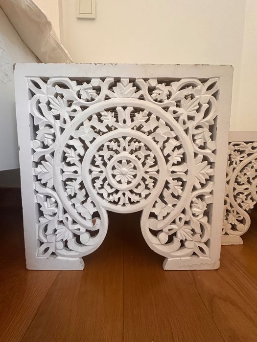Set de 2x Mesa de apoio/ mesa de cabeceira