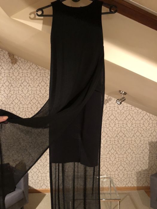 Sukienka maxi midi zara S czarna