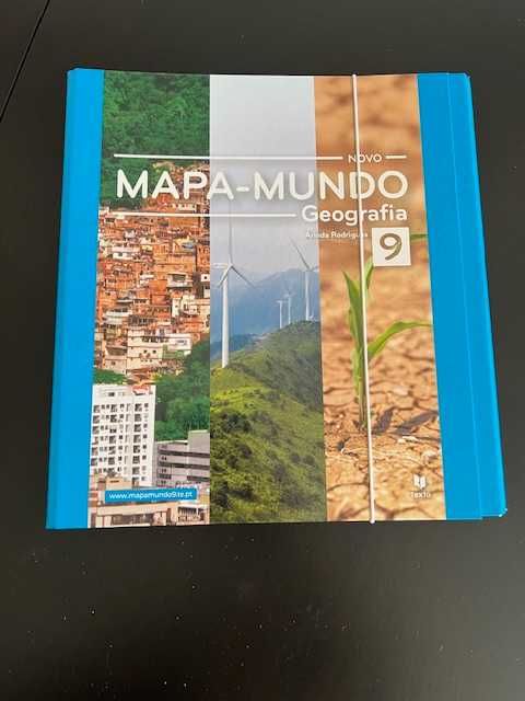"Mapa Mundo 9" - Geografia - 9º ano – NOVO - PROJECTO PROFESSOR