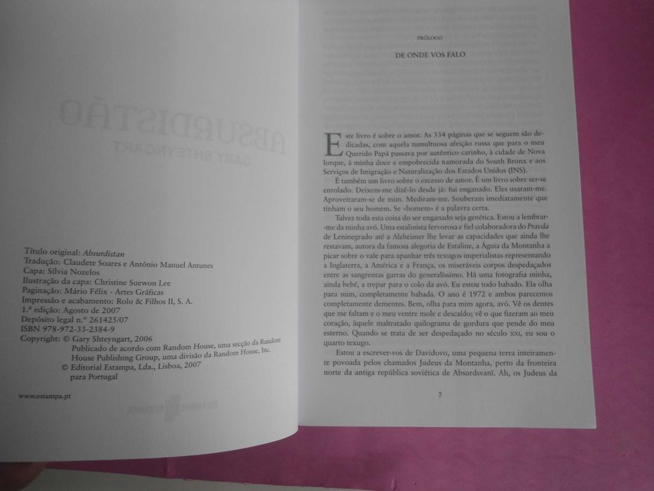 Absurdistão por Gary Shteyngart