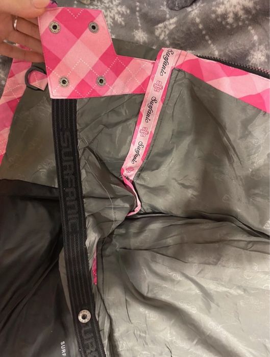 Kurtka narciarska różowa