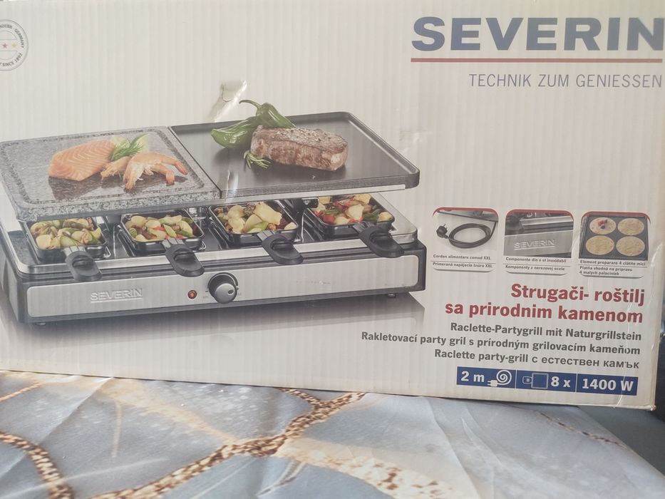 Grill elektryczny z kamieniem Severin