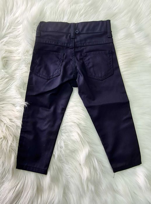 Komplet galowy, garnitur, koszula spodnie muszka szelki 86/92