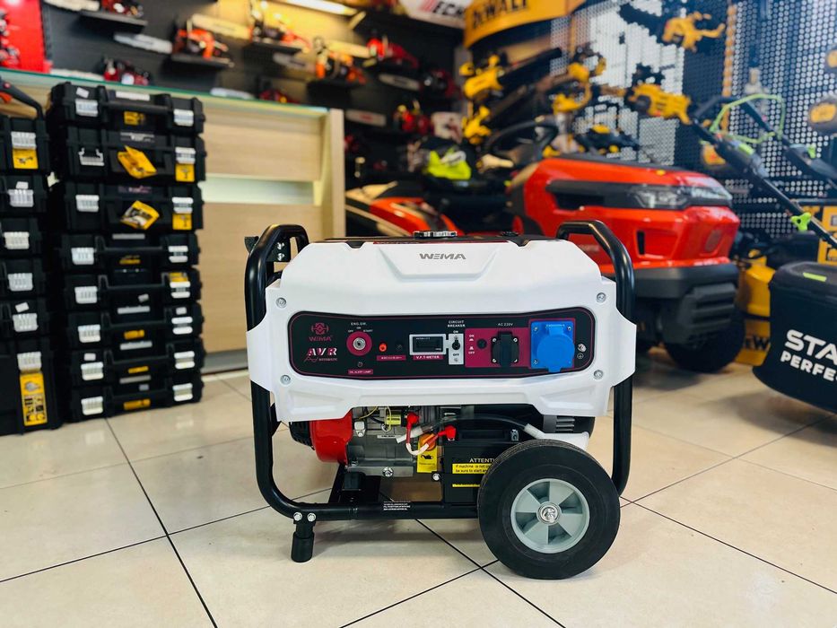 Agregat prądotwórczy WEIMA WM7000-EL. START AVR 7kW 420cm3 C. BRUTTO!
