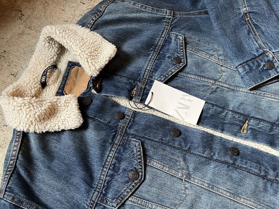 kurtka jeansowa ZARA men rozm.L
