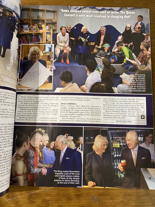 Revista Hello King Charles III