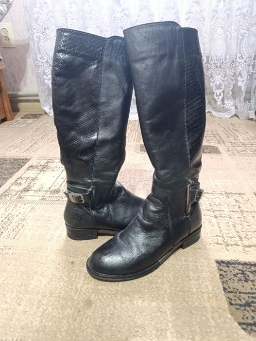 Шкіряні чобітки 37р