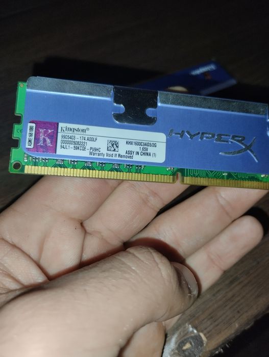 Оперативна пам'ять Kingston Hyper ddr3