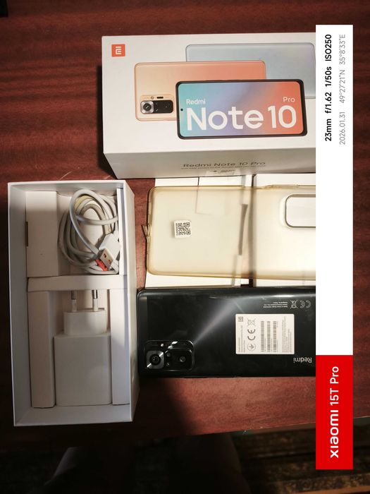 Xiaomi Redmi Note 10 Pro Onyx Gray 6GB RAM 128 GB ROM