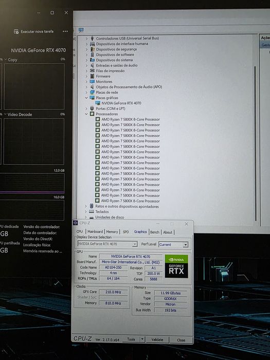 MSI GeForce RTX 4070 Ventus 2X OC 12GB GDDR6X