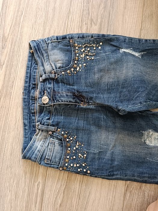 Spodnie jeansowe dżinsy S