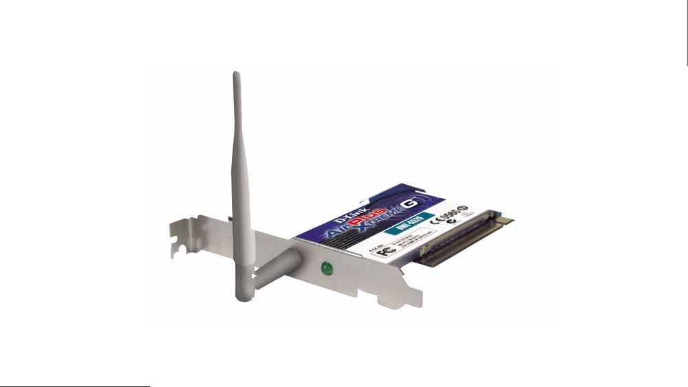Placa Rede  Pci D-link Wireless 108g Dwl-g520