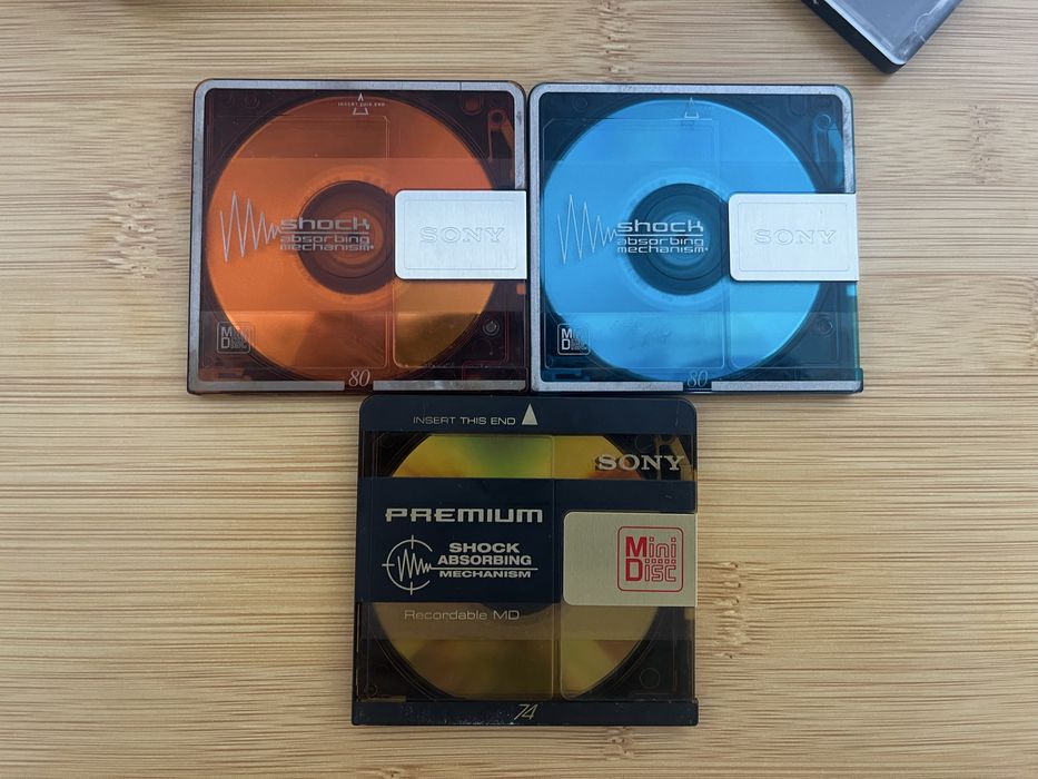 Sony Walkman MiniDisc MZ-E60 + 3 Discos