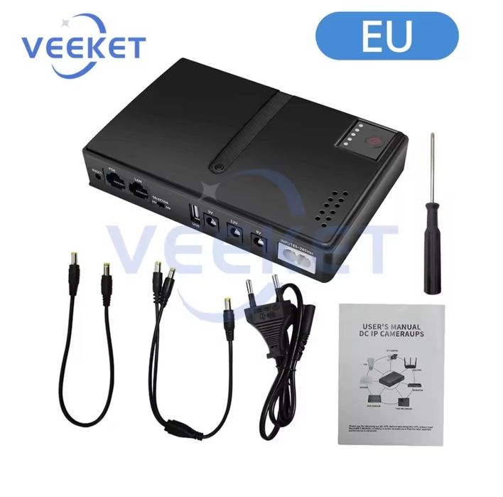 Міні ДБЖ для WiFi роутера 58 9B 12B Резервне живлення