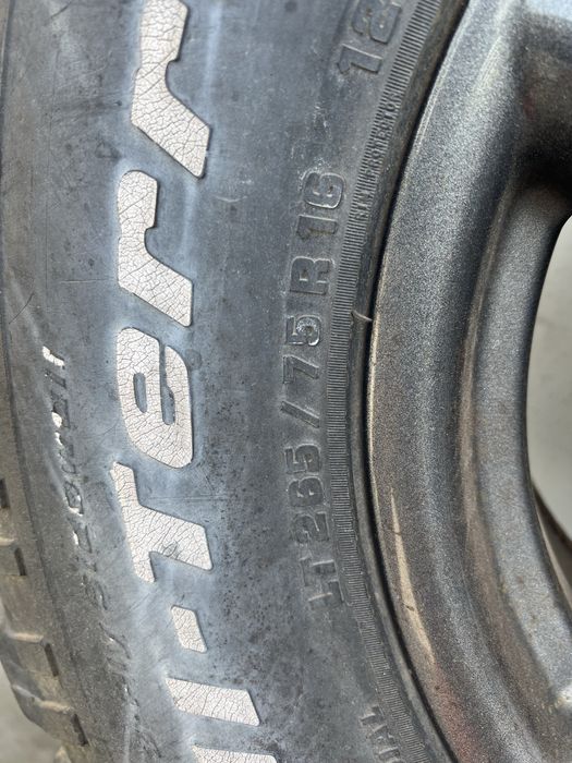 Pneu BFGoodrich 265/75/16