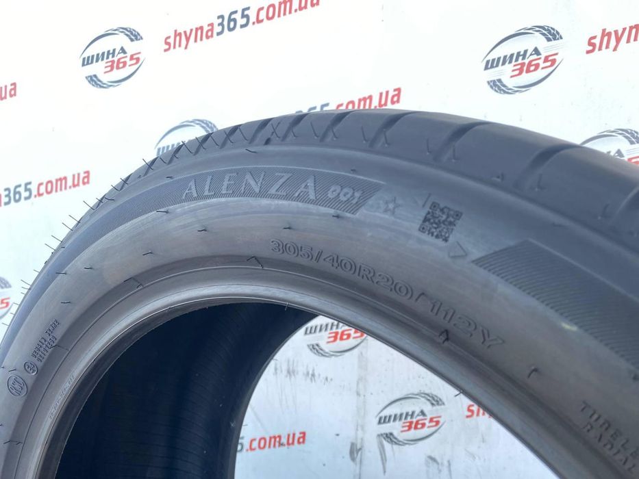 шини бу літо 305/40 r20 bridgestone alenza 001 run flat 6mm