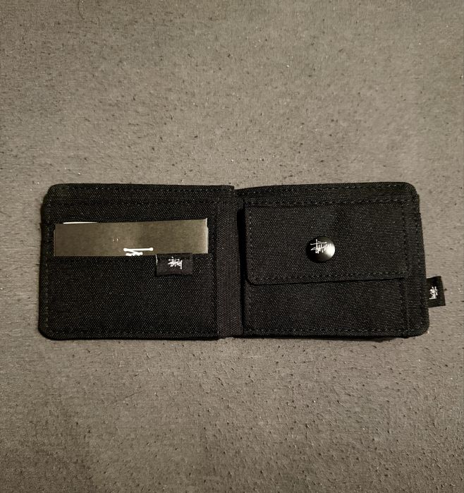 Portfel stussy czarny