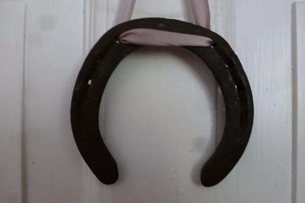 Stara, oryginalna końska podkowa, prezent