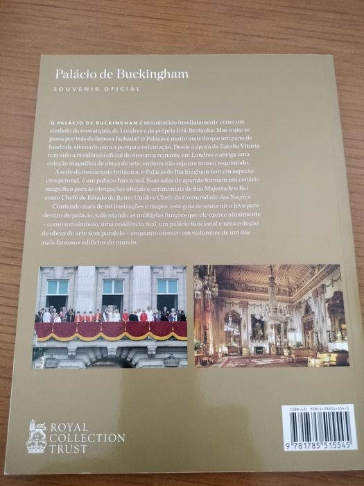 Livro  Palácio Buckingham .Para quem gosta de colecionar