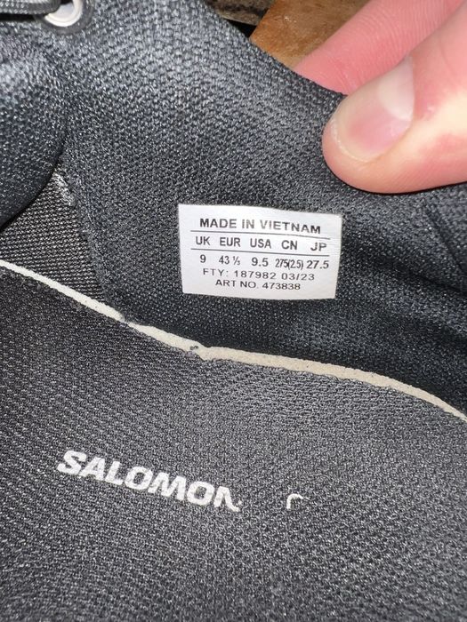 Трекинговые кроссовки Salomon Wattara