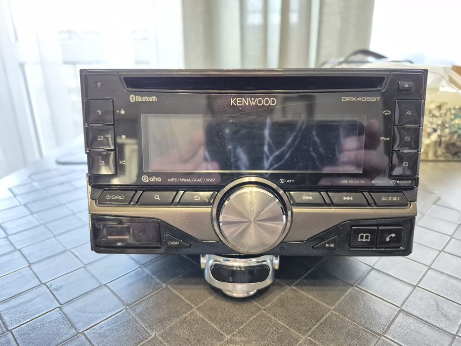 Radio samochodowe 2 DIN KENWOOD 4x50W BLUETOOTH,CD,USB,AUX,RDS,Multicolor