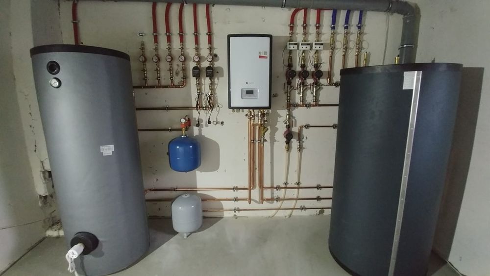 ECO Pompa Ciepła A+++ Grzejniki Podlogówka Usługa Komplex Instalacji d