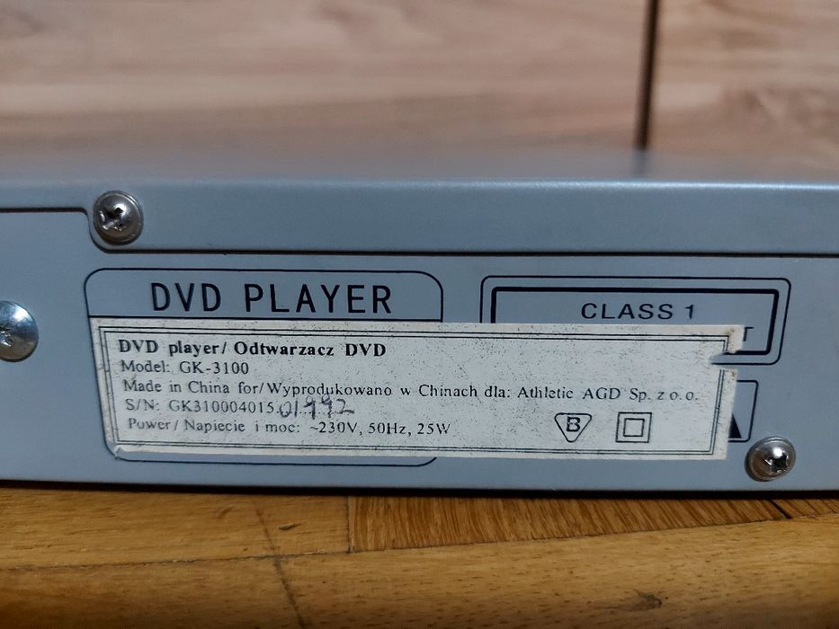 MICROLAB GK3100, odtwarzacz DVD, MP3