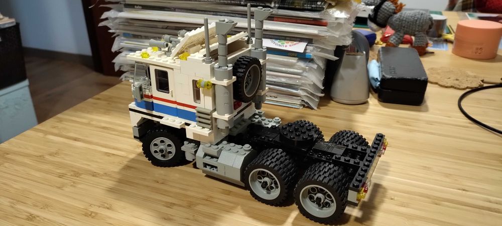 Lego 5580 Highway Rig Model Team com portes grátis